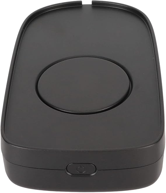 Mouse Mover Device, USB 2 DPI Level Automatic Ultra Quiet Large Disc Plug and Play Mouse Mover Jiggler for Remote Work Presentations Online Meetings Games Office School