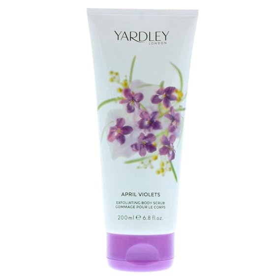 April Violets by Yardley Exfoliating Body Scrub 200ml