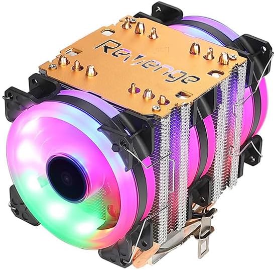 Cold Frost RGB Fanlı Intel AMD Uyumlu Bakır Borulu CPU Soğutucu İşlemci Fanı (Cold Frost 603)