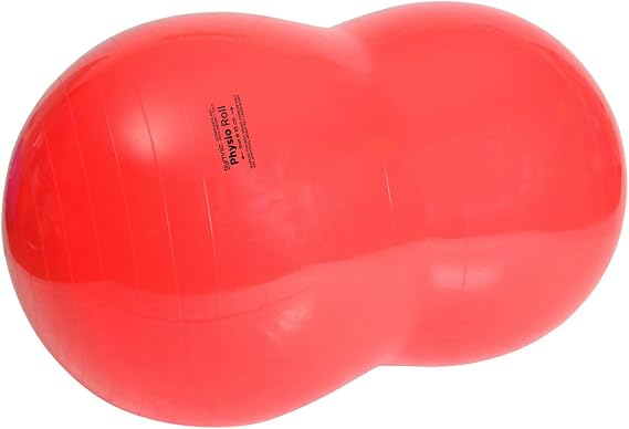 Gymnic Physio Roll Exercise Ball - Red, 34" x 52"