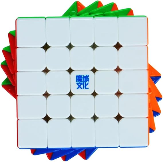 Cuberspeed Moyu Aochuang V6 5X5 stickerless Single Track Cube Moyu Aochuang V6 Magnetic Flagship 5x5x5 Speed Cube