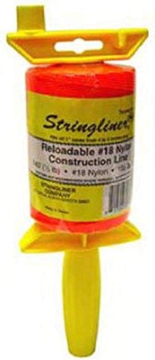Company 25406 Twisted 540-Feet Reloadable Line Reel, Fluorescent Orange