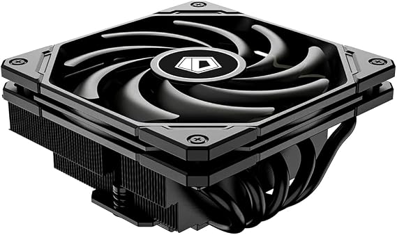 ID-COOLING IS-55 Black 57mm Low Profile CPU Cooler, 5 Heatpipes