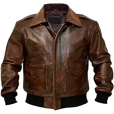 A2 Aviator Bomber Jacket Aviator Bomber Jacket Mens Genuine Leather Aviator Pilot Bomber Jacket Vintage Bomber Leather Jacket