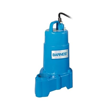 119331 Model EP72X Sump and Utility Pump, 3/4 hp, 240V, 1 Phase, 1-1/2" NPT Discharge, 3450 rpm, 20' Cord, Manual
