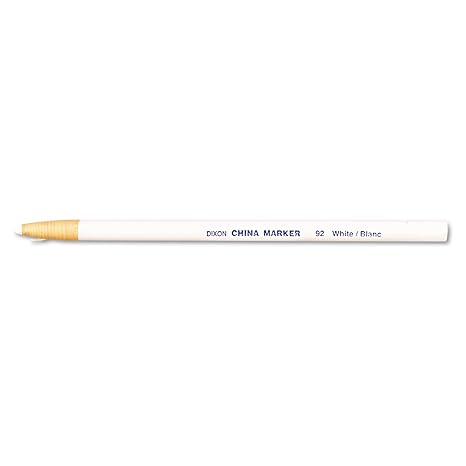 Dixon 00092 China Marker, White, Dozen
