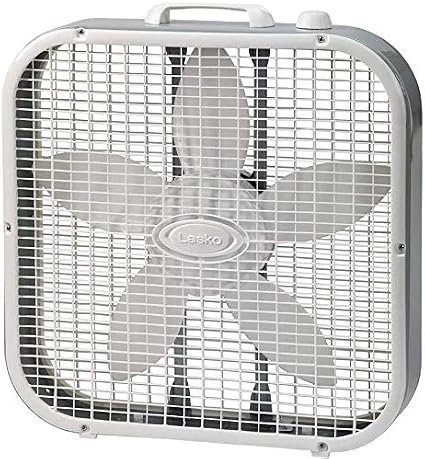 Lasko Air Circulating Box Fan 20 INCH, White