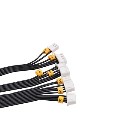 Creativity 3D Printer Parts Ender 3 Stepper Motor Cable X & Y & Z Axis Stepper Motor and Limited Switch Endstop Cable for Ender 3/ Ender 3 Pro/Ender 3X/ Ender 3S