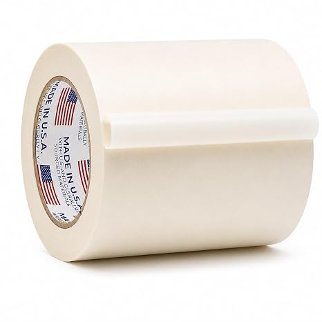 WOD MT5 Utility Grade Masking Tape, 12 inch x 60 yds. for Home or Office air-Dry Painting, Labeling, Packing. Leaves no Residue