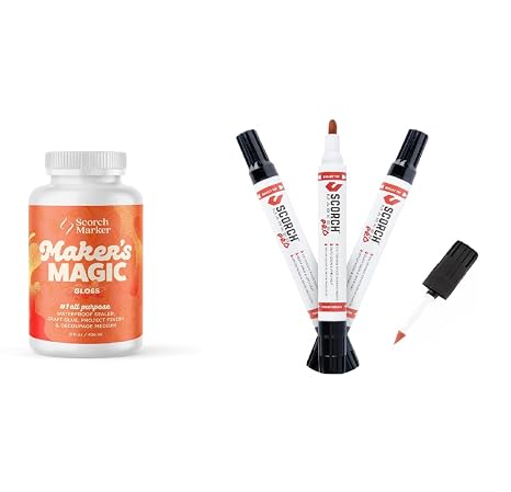 Scorch Marker Maker's Magic Gloss + 3 Pens