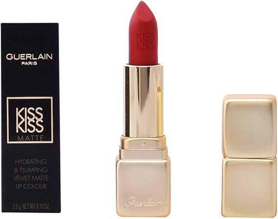 Guerlain Kiss Kiss Matte Lipstick M331 Chilli Red 1 Pack (1 x 3.5 g)
