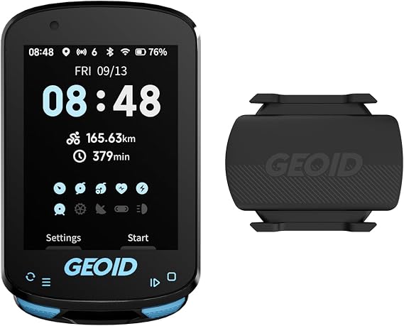 Bundle: GEOID Bike Computer GPS Wireless and Cadence/Speed Sensor