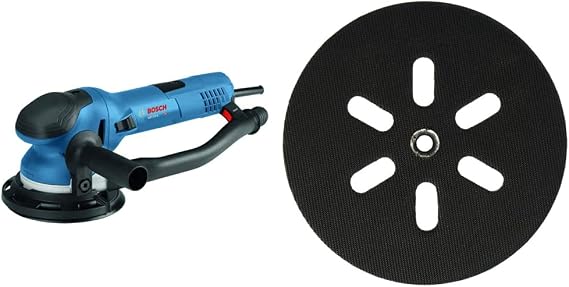 Bosch Power Tools - GET75-6N - Electric Orbital Sander, Polisher - 7.5 Amp, Corded, 6"" Disc Size - features Two Sanding and RS6046 Hard Hook-&-Loop Sander Backing Pad