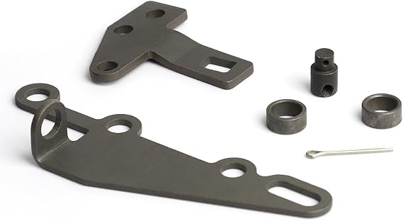 35498 Shifter Bracket and Lever Kit Automatic Transmission Shifter Compatible with Turbo TH200 200-4R TH250 TH350 TH400 700R4 4L60
