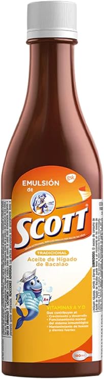 Emulsion Scott Tradicional, 180 ML