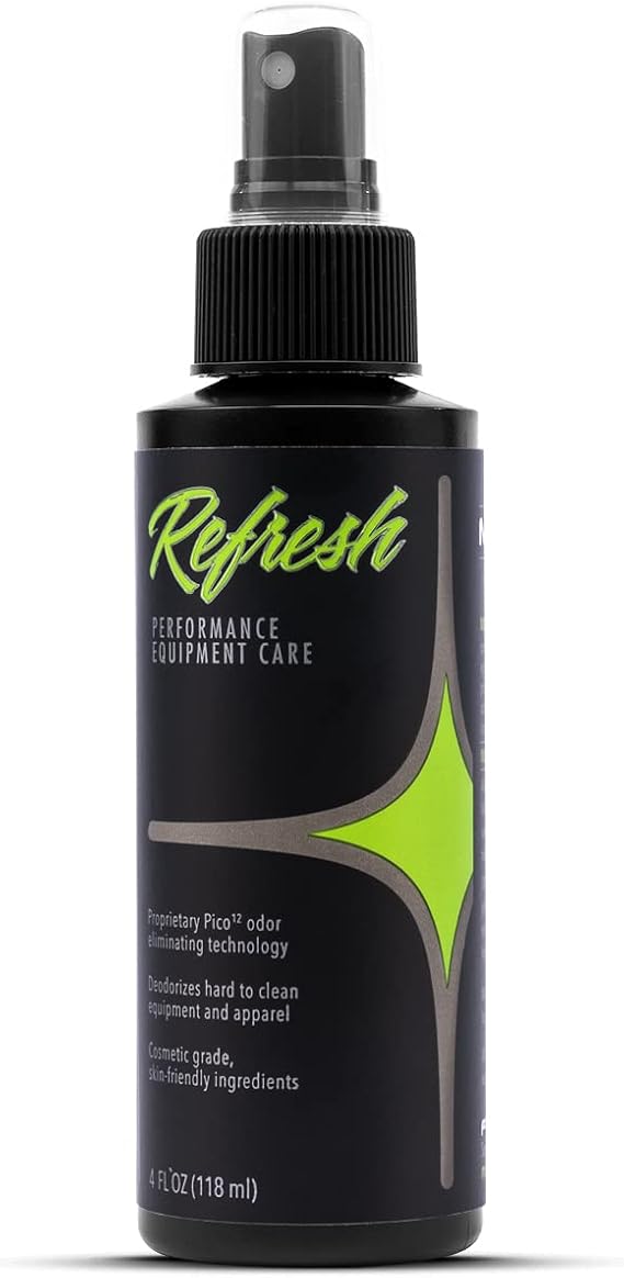 Molecule Helmet Refresh Spray | Premium Helmet Care | Cleans & Deodorizes Helmets, Visors, and Goggles | Signature Fresh Scent | 4 Ounces