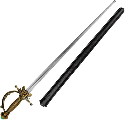 Boland 00689 Musketeer Sword with Sheath, Multicoloured, Standard Size