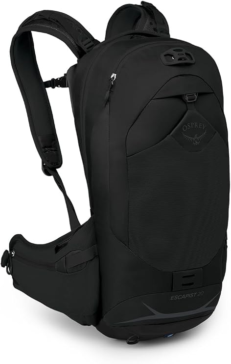 Osprey Escapist 20L Biking Backpack, Black, Small/Medium