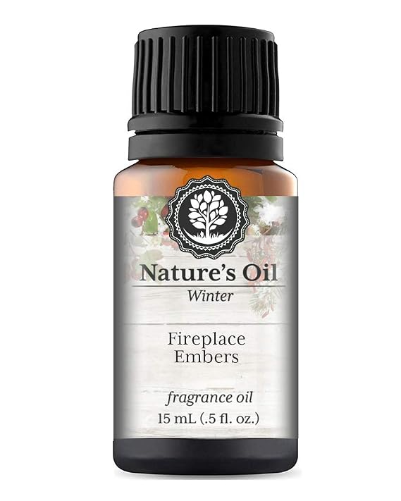 Fireplace Embers Fragrance Oil (15ml) For Diffusers, Soap Making, Candles, Lotion, Home Scents, Linen Spray, Bath Bombs, Slime