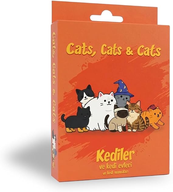 Cats & Cats 2-4 Kişilik Kart Oyunu | Eğlenceli Kutu Oyunu