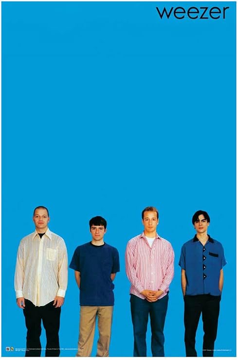 Weezer Blue Poster 24" x 36"