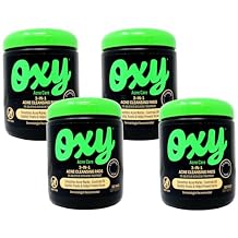 OXY Maximum Action 3-In-1 Treatment Pads 90 ea (Pack of 4)