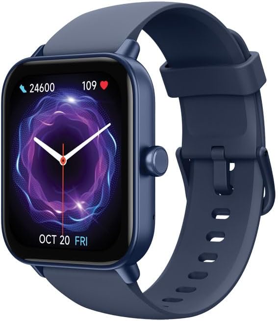 ttec Tempus 46mm Rectangular Case Smart Watch with TFT Screen
