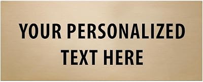 1x2.5 Small Gold Engrave Plate For Personalized Congratulations Perpetual Plaque, 12 x 12 12 Recognition Plaque Award With Custom Engraving
