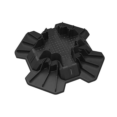 Instant Foundation Block Deck Support System for 4" x 4" Posts and 2" Joists