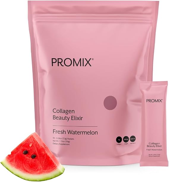ProMix Nutrition Collagen Beauty Elixir Stick Packs (30ct) Watermelon
