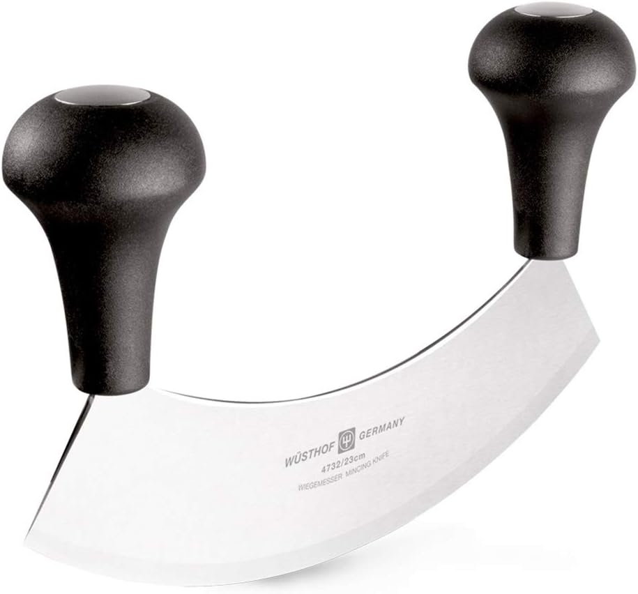 Wusthof Mincing Knife 23cm Black