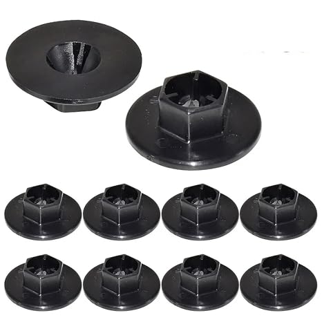 10pcs Wheel Arch Liner Splashguard Shield Clips Nut For Hyundai Elantra Tucson Santa Fe Solaris Kia Sedona Soul Optima Cadenza 8414526000