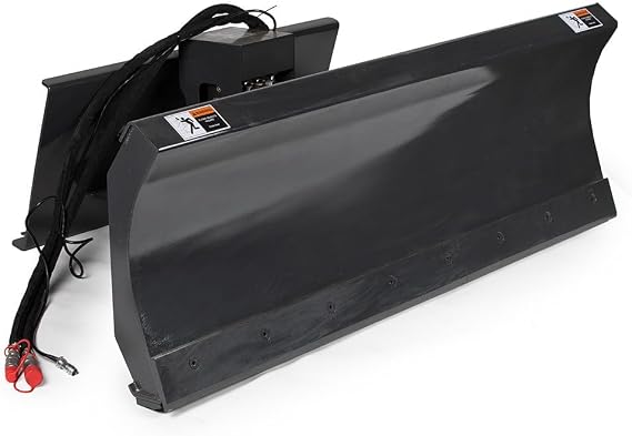 Titan Attachments Hydraulic 6-Way Dozer Blade, Multi-Function Tilt and Pivot System Attachment