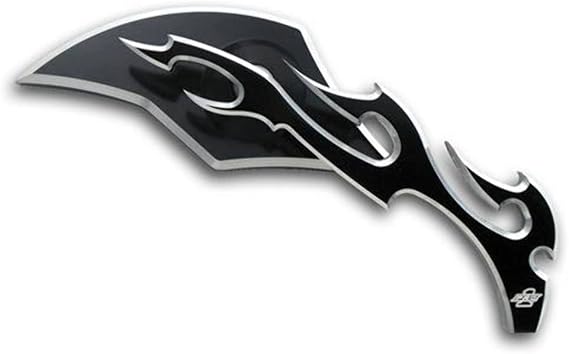 Pro-One Perf.Mfg. Mirror Flame Right Blk 104230B
