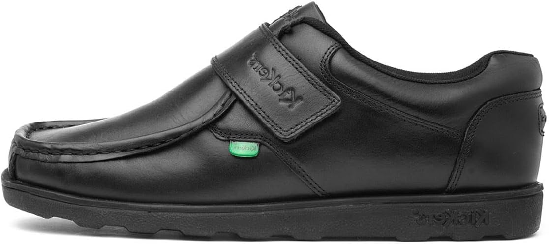 Kickers Men's Fragma Single Strap Moc Toe Comfortable Leather Shoes | Extra Comfortable | Added Durability | Premium Quality,