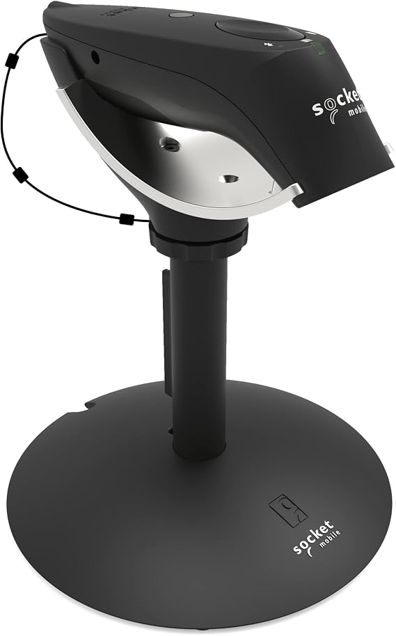 SocketScan S740, Universal Barcode Scanner, Black & Charging Stand