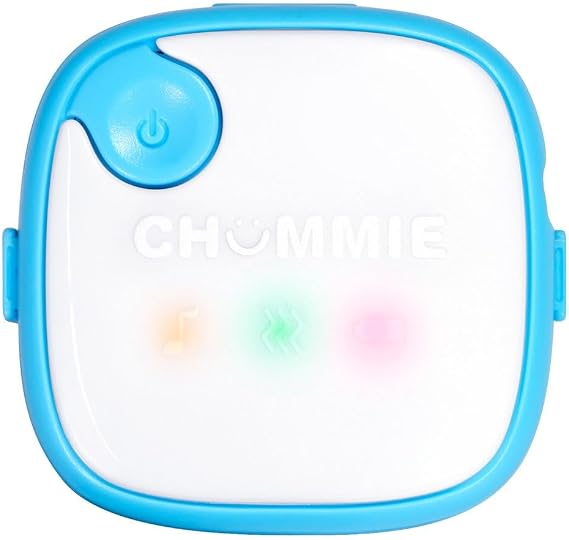 Chummie Elite Bedwetting Alarm for Children and Deep Sleepers Award Winning Bedwetting Alarm System with Loud Sounds and Strong Vibrations, Blue