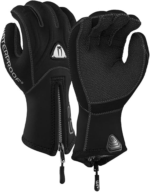 WATER PROOF FACING REALITY Waterproof G2 5mm Aramid Scuba Diving Gloves with Dupont Kevlar Palm