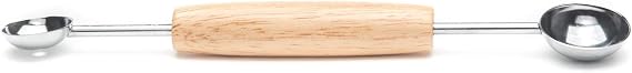 Fox Run Melon Baller, Double Ended, 0.75 x 1.25 x 8 inches