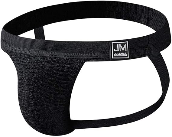 JOCKMAIL Mens Jockstraps Underwear Mens Sport Underwear Athletic Supporters Mens Jockstrap