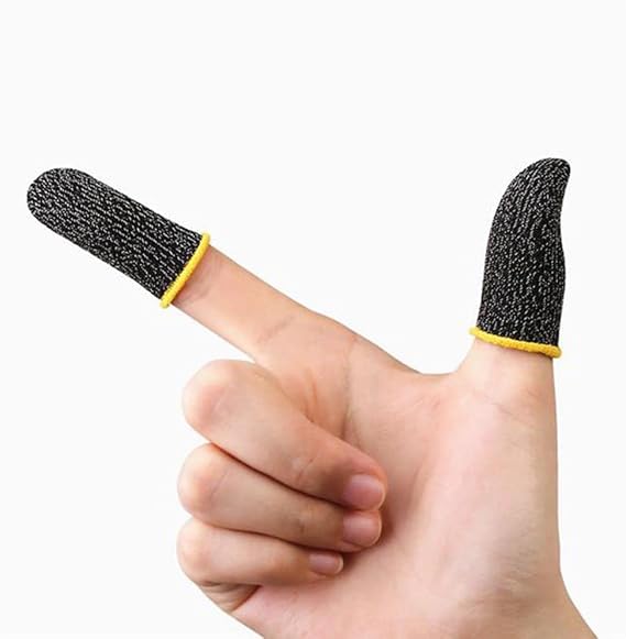 Pubg Mobile Game Washable Anti Sweat Double Finger Gloves