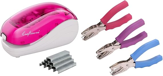 Electric Stapler and Handle Punch