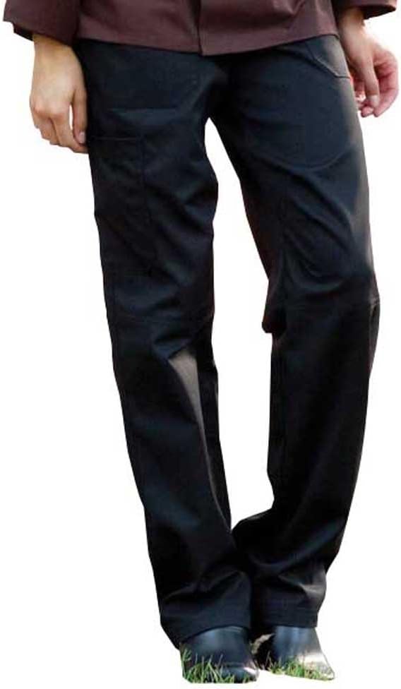 Black Multi Pocket Chef Pant