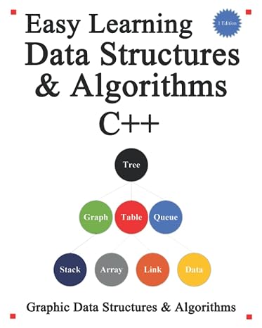 Easy Learning Data Structures & Algorithms C++: Graphic Data Structures & Algorithms (C++ Foundation Design Patterns & Data Structures & Algorithms)