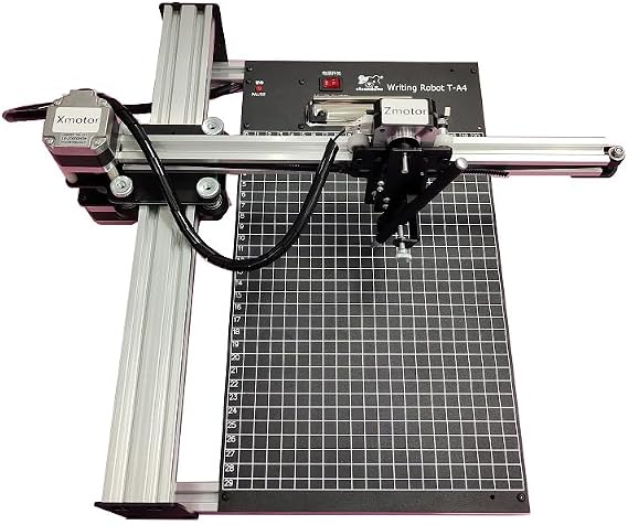 2.0 T-Structure Pen Plotter XY Plotter, iDraw 2.0 XY Plotter Handwriting Robot Machine, A4 Working Range with Plate, 2X Writing Speed