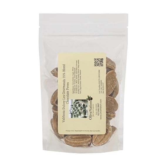 Valrhona Dulcey Blond Chocolate Feves from OliveNation - 5 pound