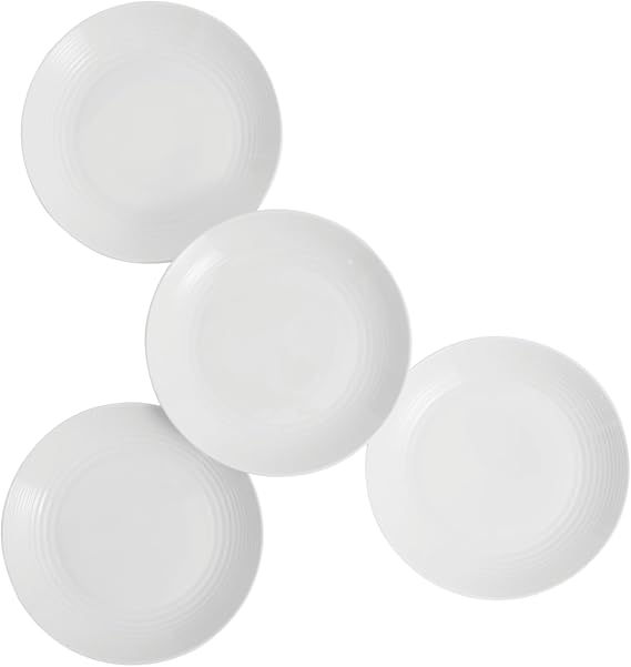 Royal Doulton Exclusively for Gordon Ramsay Maze White Dinner Plate, Set of 4