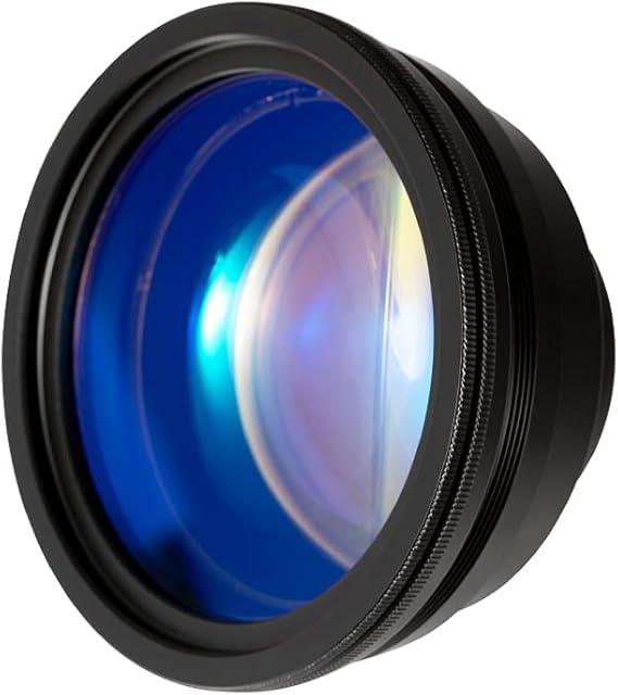 Cloudray F-Theta Lens - 50x50mm, FL63mm, M85, Scan Lens 1064nm Fiber Laser