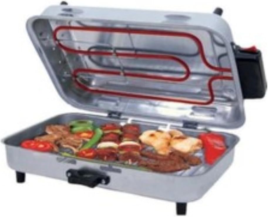36 Cm Standart Boy Elektrikli Izgara Dumansız Mangal Elektrikli Barbekü gülso2025171879