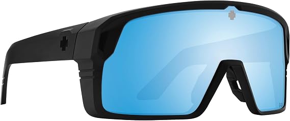 Spy Optic Monolith, Cylindrical Shield Sunglasses, Color and Contrast Enhancing Lenses